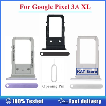 Для Google Pixel 3A XL Слот для SIM-карты Лоток для sim-карт с инструментом для извлечения штыря Запасные части