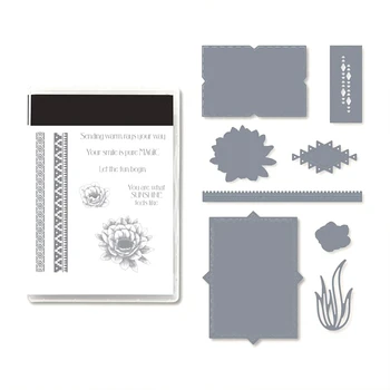 Открытка для тиснения, силиконовые штампы для изготовления штампов и украшения для штампов Для изготовления подарочных открыток (5577)