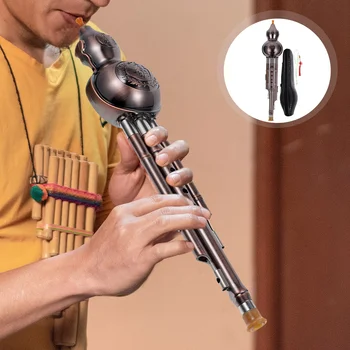 Набор изысканных народных инструментов Хулуси Оркестровые инструменты Начинающие Изучать китайский инструмент Флейта Тыквенная Флейта