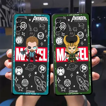 Чехол для телефона Marvel Thor Loki Ironman для Motorola Moto G50 G51 G52 G72 G22 G200 G60 G31 G32 G30 G82 G8 Power Lite G71 5G Чехол