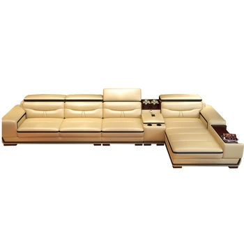 Уголок для хранения диванов из натуральной кожи, салонный диван puff asiento muebles de sala canape, L-образный диван cama