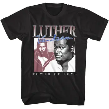 Мужская футболка с длинными рукавами Luther Vandross Power of Love