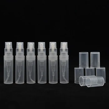 3 МЛ 5 МЛ (10 шт. /лот) Дорожный стеклянный флакон для духов многоразового использования с распылителем и пустыми флаконами для парфюмированной воды