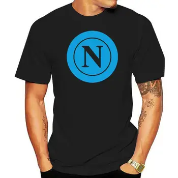 Мужская футболка Fm10 с логотипом Naples Чемпионат Неаполя по футболу Спортивная футболка с короткими рукавами