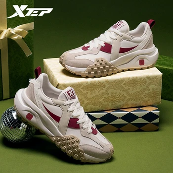 Xtep X70 Повседневная Обувь Для Мужчин 2024 Весна, Долговечность, Стабильность, Мужская Обувь Для отдыха, Увеличивающая Уличную Обувь На шнуровке 876119320004