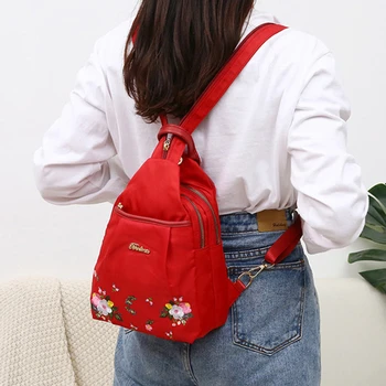 Новый рюкзак с принтом, многофункциональная портативная дорожная сумка, рюкзак для сортировки одежды, модный школьный ранец для девочек