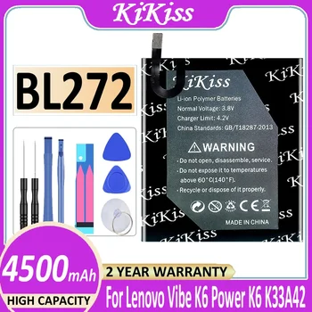 Настоящий Аккумулятор BL272 BL 267 для Lenovo Vibe K6 K33A42/Vibe K6 K33a48 K33b36 K33b37 Запасные Батареи Bateria + Бесплатные Инструменты