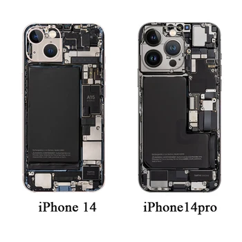 Демонтаж наклейки на заднюю панель мобильного телефона для iPhone 14 Pro Max 13Mini Защитные пленки для украшения кожи наклейкой-деколью