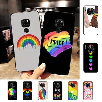 Чехол для телефона LGBT Rainbow для Huawei Mate 10 20 30 40 50 lite pro Nova 3 3i 5 6 SE 7 pro 7SE