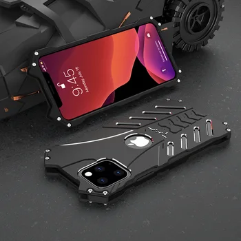 Чехлы серии Bat для Iphone 14 13 12 Pro Max Case Armor Heavy Duty для iPhone 14 Plus из металлического алюминия