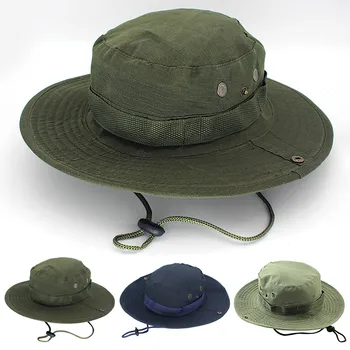 Рыбак Мужская Boonie Регулируемая Кепка Шляпа Камуфляжные Шляпы Бейсболки Крутые Шляпы для Женщин