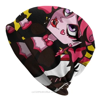 Шляпа Draculaura Sweeties Модные Кепки Для Мужчин И Женщин Monster High Doll Skullies Шапочки Лыжные Кепки Хлопчатобумажные Шляпки-Капоты