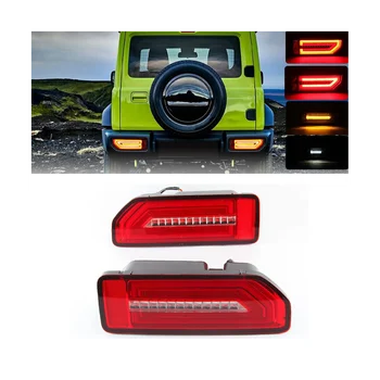 Автомобильный светодиодный отражатель заднего фонаря для Suzuki JIMNY 2019-2021, задний фонарь, стояночный стоп-сигнал, указатель поворота