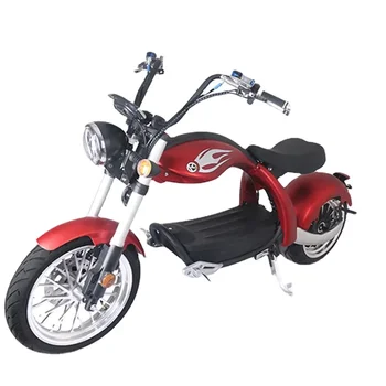 Новая модель Горячая распродажа Европейский склад 2000 Вт Двухколесный Скутер Citycoco для взрослых Электрический мотоцикл