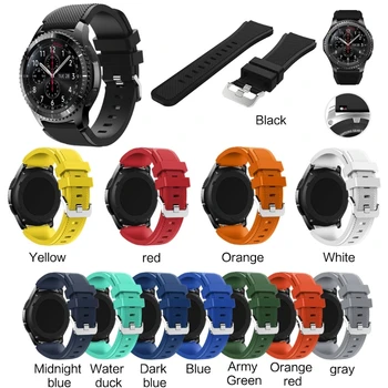 Подходящий Ремешок для Снаряжения для Galaxy Watch 46 мм Водонепроницаемый Браслет для Смарт-часов Модный ремешок Спортивный Челнок