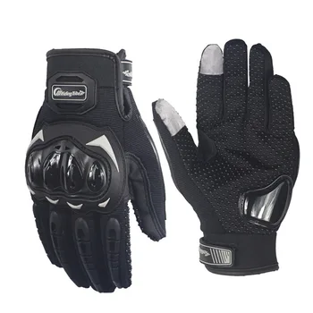 Мотоциклетные перчатки Мужские Женские Мотоциклетные дышащие перчатки с сенсорным экраном, нескользящие перчатки для защиты от столкновений, гоночные перчатки для верховой езды