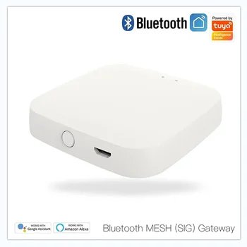 Tuya Bluetooth Smart Wireless Gateway Bluetooth-совместимый Сетчатый Шлюз Smart Home Automation Smart Life APP Remote Control
