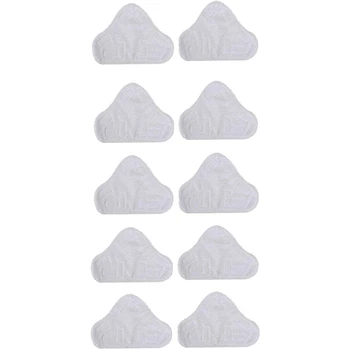10 упаковок сменной паровой швабры из микрофибры для H2O Mop X5 Triangular Drag
