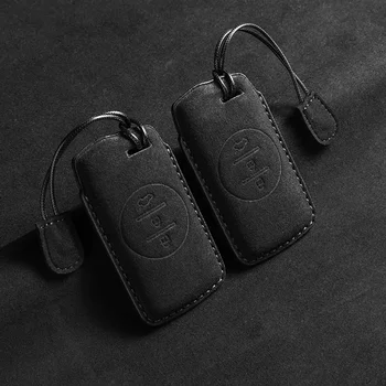 Новый Кожаный 4-Кнопочный Смарт-Чехол Для Ключей Автомобиля Chery Tiggo 8 Pro Tiggo 8plus New 5 Plus 7pro Shell Bag Keychain Protector