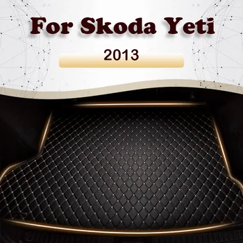 Коврик в багажник автомобиля для Skoda Yeti 2013, Ковер для грузового лайнера, Детали интерьера, Аксессуары, чехол