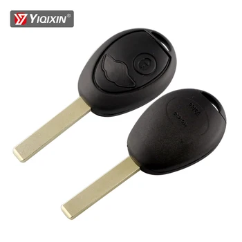YIQIXIN Remote Car Key Shell Cover Брелок Для BMW Mini Cooper S R50 R53 Rover 75 Замена Смарт-Карты С 2 Кнопками и Неразрезанным Лезвием