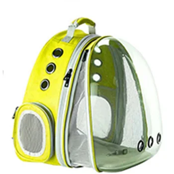 Космическая внешняя сумка для домашних животных, рюкзак, дышащая дорожная капсула и растягивающийся ремень для кошек и собак