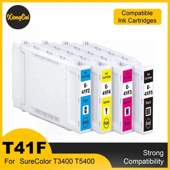 T41F T41F5 T41F2 T41F3 T41F4 C13T41F540 Совместимый Картридж с Чернилами для Принтера Epson SureColor SC-T3400 SC-T5400