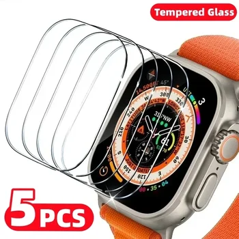 Закаленное стекло для Apple Watch Ultra 49 мм Защитная пленка для экрана против царапин для умных часов Apple Watch Ultra 2