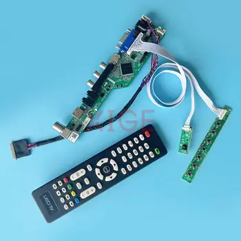 Для LTN156KT02-101/301/C01 ЖК-Драйвер Платы контроллера USB + AV + HDMI + VGA Комплект DIY 15,6 