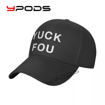 Бейсбольные кепки с принтом YUCK FOU, регулируемые кепки для бега, плоские пляжные кепки Gorras