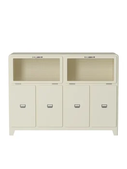 Простой ретро-кофейный шкафчик Буфетный шкаф Домашний Коммерческий Многофункциональный шкаф для хранения