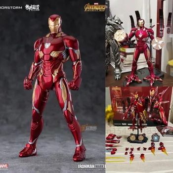 Высококачественная Электронная модель Morstorm Iron Man Mk50 Deluxe Edition, фигурка в масштабе 1/9, Сборочная модель, Набор игрушек-фигурок, подарок детям