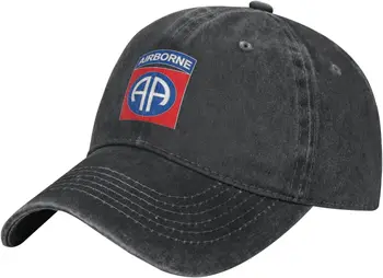 82-я воздушно-десантная дивизия армии США CSIB Шляпа дальнобойщика-Бейсболка из промытого хлопка, папины шляпы, военно-морские кепки