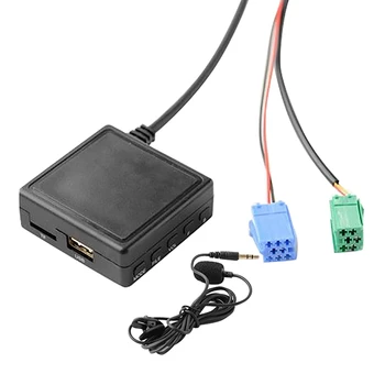 3X Автомобильный модуль Bluetooth 6-контактный адаптер AUX TF USB Беспроводной радиоплеер Стерео аудио модуль для Renault 2005-2011
