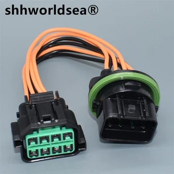 shhworldsea 8-Контактный штекер фары автоматический водонепроницаемый разъем HP066-08021 для KIA K2 K3 K5 HYUNDAI Sonata MISTRA